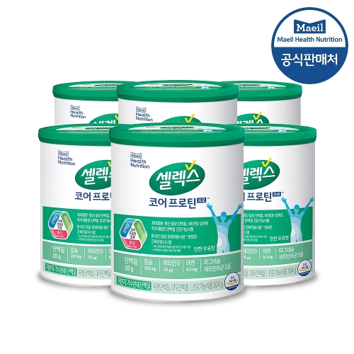 매일유업 매일 셀렉스 코어 프로틴 프로 304g 6캔