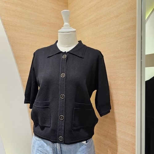 THE IZZAT 더아이잗2024여름최신상  카라버튼포켓가디건IP5M1CDA51_P361960624