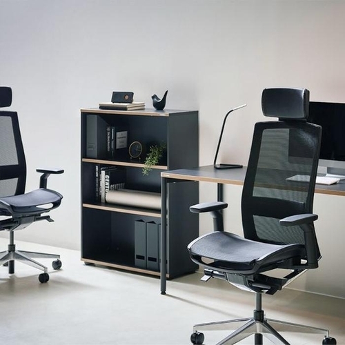 셀러허브 생활리빙 듀오백 사무용 의자 컴퓨터 책상 회의실 Q7 플러스 14HLDAS-M 블랙