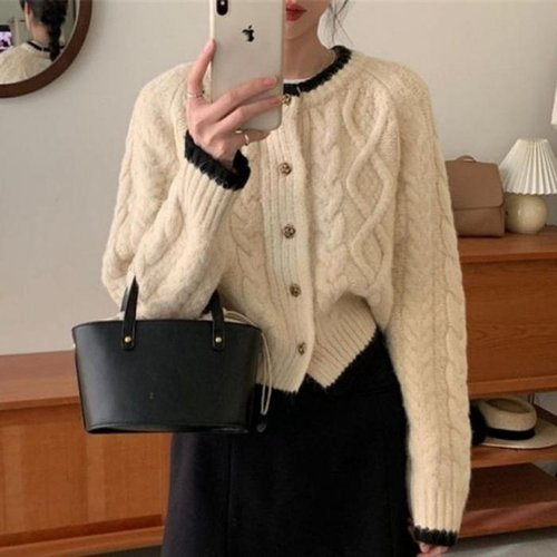 셀러허브 패션 [오노마] ONM 리즈 베이직 (위드기프트) 포근 배색 올데이