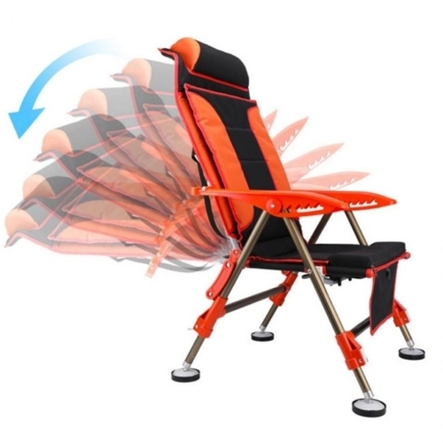 패션플러스 [HS라이프] 낚시의자 캠핑체어 접이식 소좌대 간이 각도조절 목베개 리클라이너