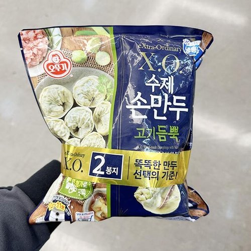 셀러허브 식품 오뚜기 XO 수제 손만두 고기듬뿍 364g x 2개 d800062