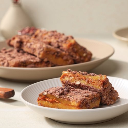 기타브랜드 호박듬뿍 호박고지 찰시루떡 1kg x 2개