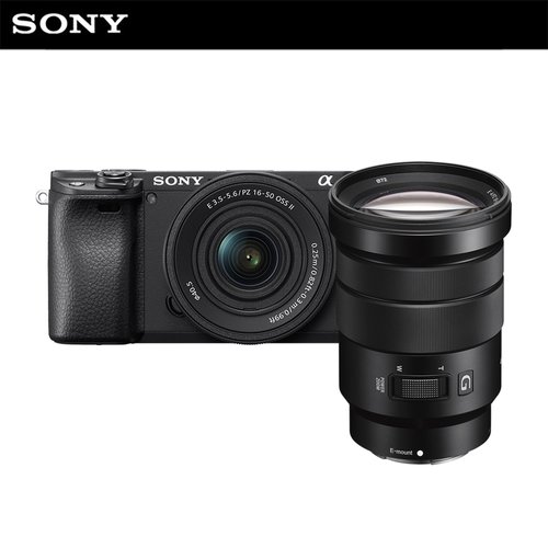 소니 카메라 A6400K (SELP16502) + SELP18105G 줌렌즈 패키지 / 미러리스 알파