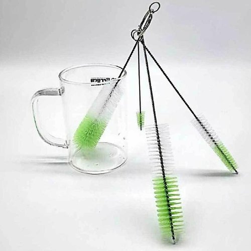 셀러허브 1 [XBK42079_48]물병 청소솔 세척솔 빨대 다용도 4종세트 틈새