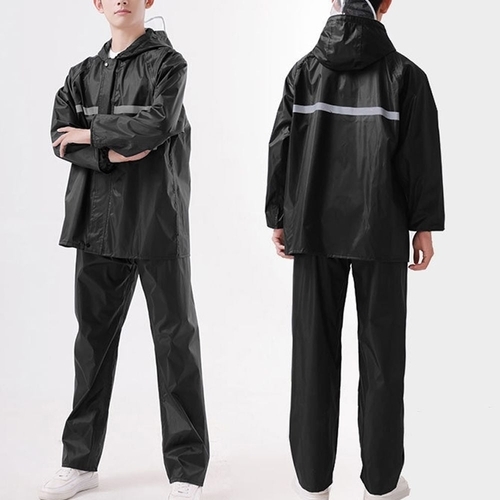 기타 작업우비 오토바이 배달원 우비 상하의 작업용 전신 비옷 우의