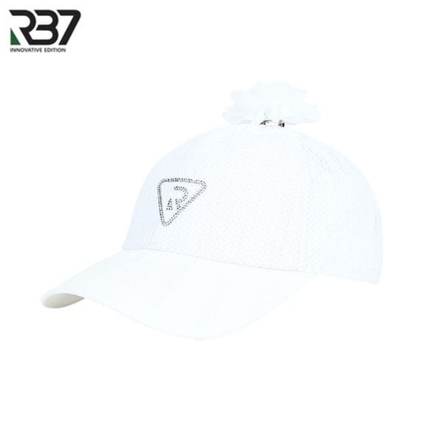 기타브랜드 쿨맥스 크리스탈 로고 여성 캡 골프모자화이트_P360983878