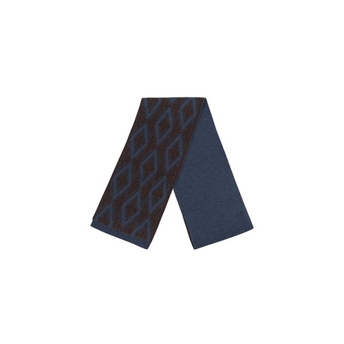 페라로밀라노 니트 멀티조직 투웨이 쁘띠 머플러 블루 AMAFAMF40443_P409192157