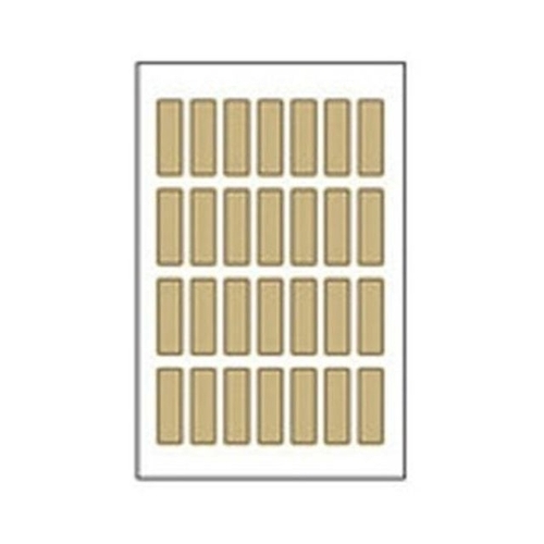 기타 세모네모 크라프트지 K112 7매X20개입 11x32 견출지 (KYR-WFC42F7)