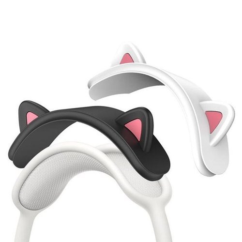 셀러허브 1 [XBHH21O2]에어팟맥스 전용 고양이 실리콘커버 헤드셋