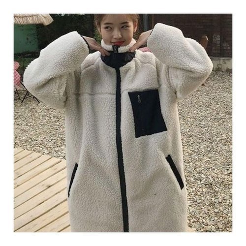 H스타일 스타일하우스후리스 플리스 집업 점퍼 캐주얼 스트릿룩 캠핑룩 뽀그리 롱 겨울_P440989864