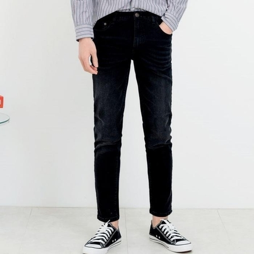 패션플러스 [주식회사 브이와이] [JHMMOT2351HD]남성 빅사이즈 편안한 스판 슬림 청바지 (29159685A)