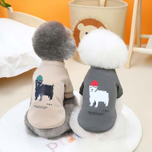 기타 힙합도그 애견 보온 티셔츠 USI-A100400-WD46120