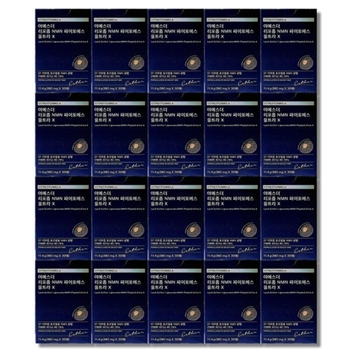 패션플러스 [건강나라] [건강나라] 에스더포뮬러 여에스더 리포좀 NMN 울트라 X 30매 20개 (44099347)