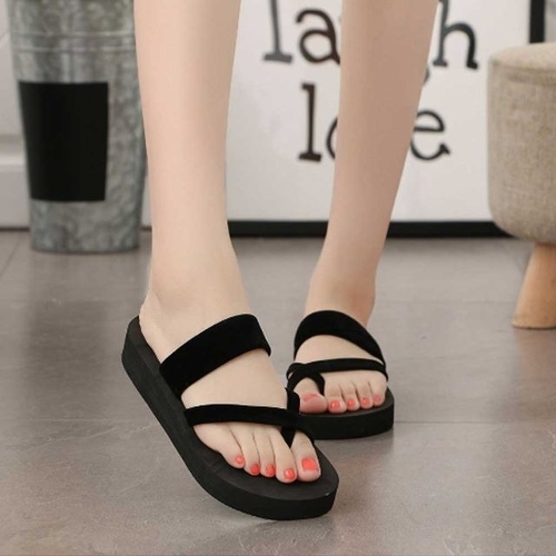 [셀러허브 패션][OF83Q27P]빅사이즈 엄지 쪼리 샌들 비치 여름 신발