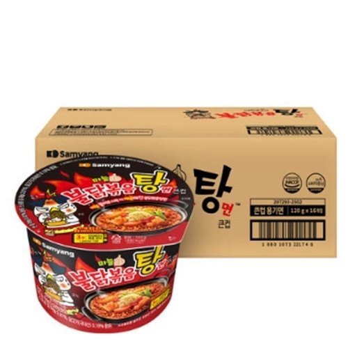 셀러허브 식품 삼양식품 컵라면 불닭볶음탕면 불닭볶음탕, 120g, 32개 (43168652)