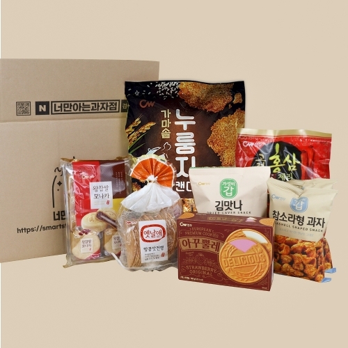 너만아는과자점 한가위 부모님 간식선물전 (7종) / 어른 어르신 간식
