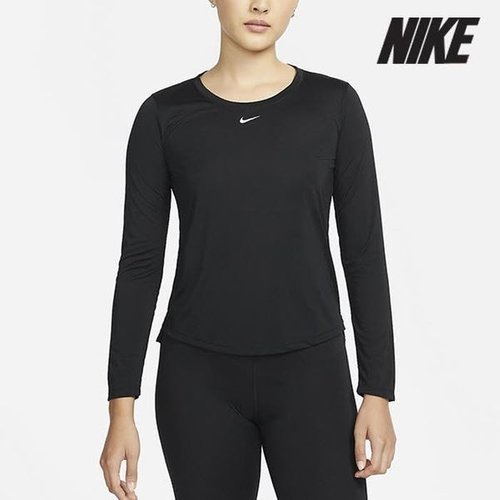 [나이키]티셔츠 /D11- DD0642-010 / 우먼스 드라이 핏 원 스탠다드 핏 긴팔 탑_P391971778