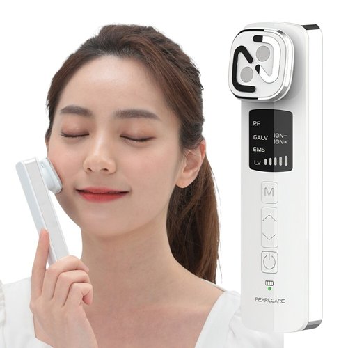 펄케어 고주파 음이온 양이온 EMS 뷰티 디바이스 피부관리 갈바닉 미용기기