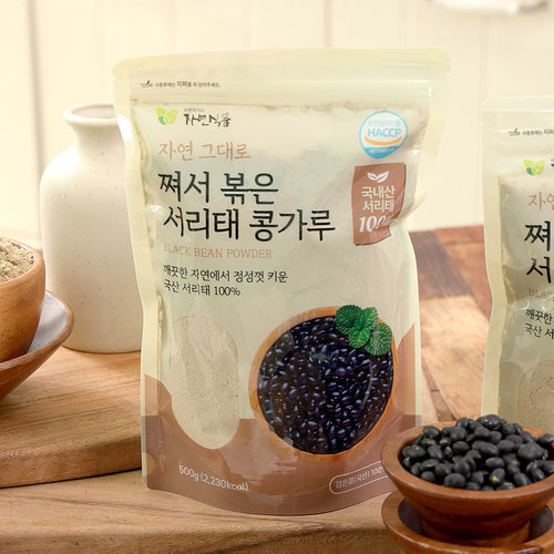 햇살채운 쪄서 볶은 서리태 콩가루 500g* 4봉 / 총 2kg