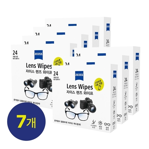 기타 [자이스] 렌즈와이프 휴대폰클리너 24매 X 7세트