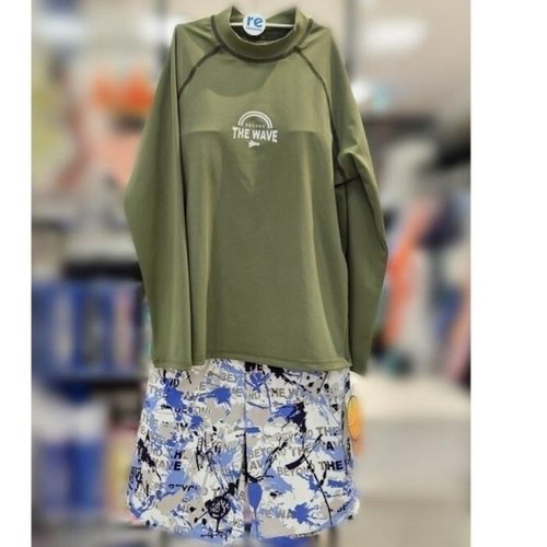 셀러허브 3 레노마수영복 HC04 *폴리백증정*남 아동 실내외 겸용 레쉬가드 상하세트 // BS2E922(KA)