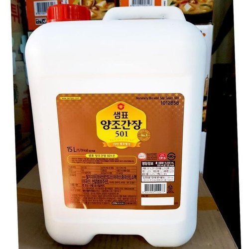 셀러허브 패션 [JH29SOPQ_52ER]주방 요리 양념 501양조간장(샘표 15L)