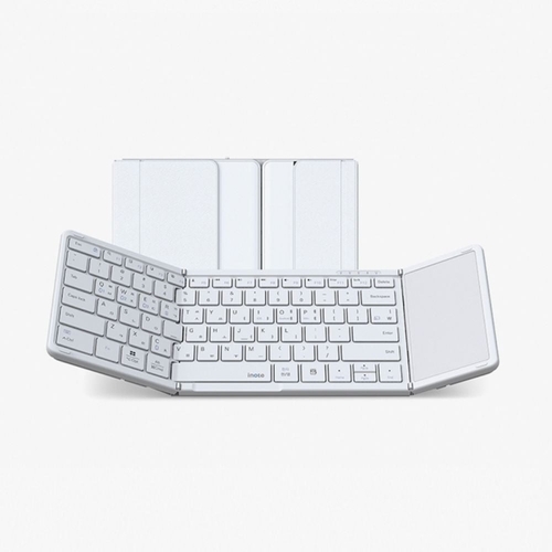 브이와이 [VCMT7M3G]무선 접이식 키보드 화이트 XK905B 개(1개입)