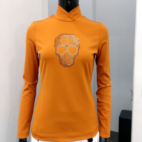 [패션플러스][파사디] 여성골프 핫피스 스컬 기능성 반목 P24STP106XCO090