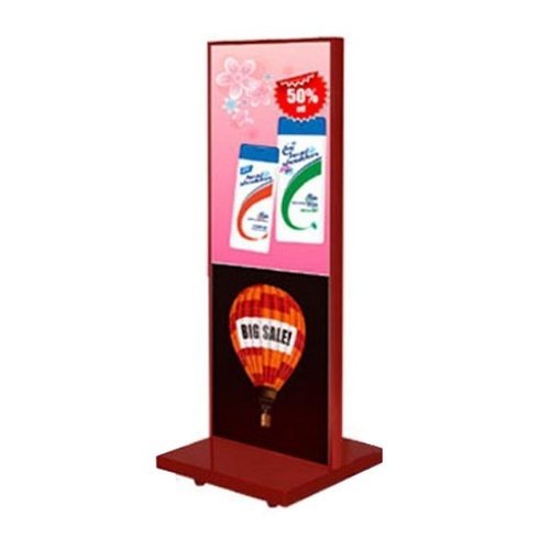 브이와이 [VC42J989]단면 미니간판 레드 삽입형입간판(FIS-6012-60)