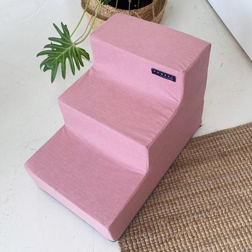 셀러허브 스포츠레저 중소형펫 미끄럼방지 3단 펫스텝 U21226 스텝추천 계단