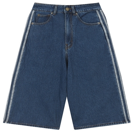 아디다스 W 파이어버드 데님 조트 팬츠 (KD2915)