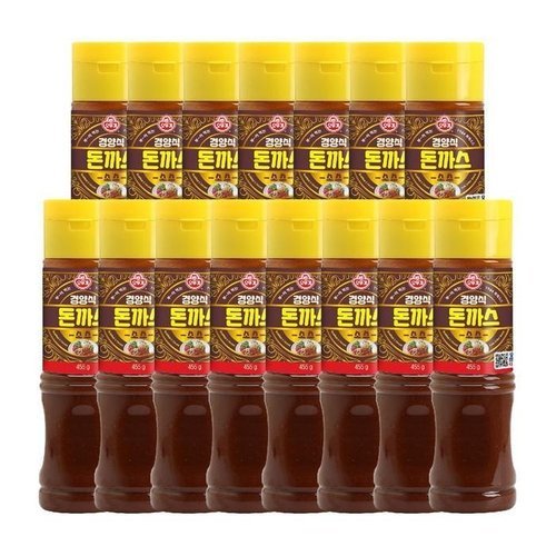 셀러허브 패션 [JH42R445_52EN]경양식 요리용소스 돈까스 소스 455g 15개