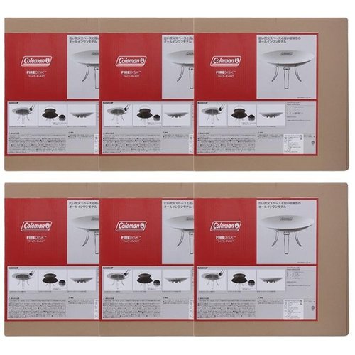 [셀러허브 식품][콜맨] 콜맨 파이어 디스크 화로대 45cm 6개 (가방동봉)