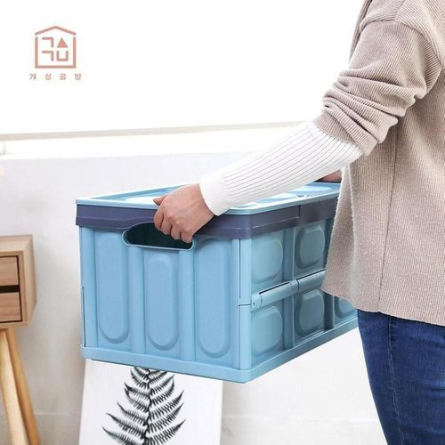 셀러허브 1 [HY32II88_55]적층형 블럭 아이카사폴딩박스 블루 30L (35296520)