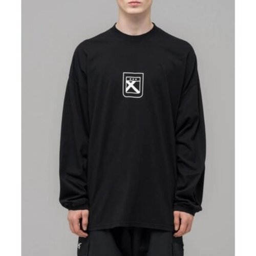 032C 25FW 032C 긴팔 티셔츠 32CU252PRTL045BK WASHED BLACK DOM