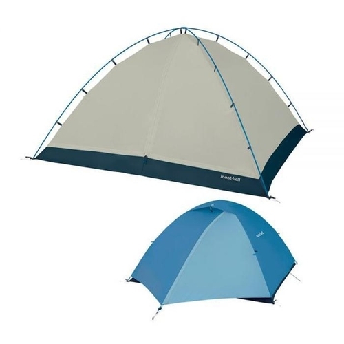셀러허브 스포츠레저 몽벨 3-4인용 캠핑 텐트 크로노스 돔 4 스카이블루 백패킹 트레킹