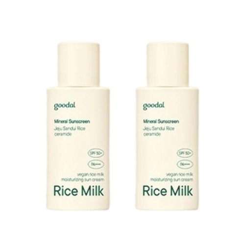 셀러허브 1 구달 라이스 촉촉 밀크 수분 데일리 선크림 50ml X2개 (45267065)