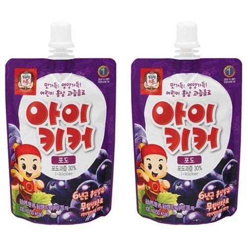 [셀러허브 패션][JHQS12CB_52EQ]정관장 포도음료 아이키커 포도 100mlx20팩