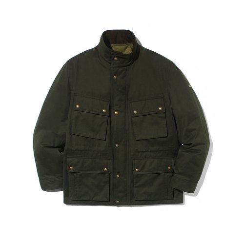 (주)LF 헤지스남성 헤지스 남성 [3/4 SYSTEM] 네이비 구스다운 내피 필드 자켓  (HZJU4D462K3)