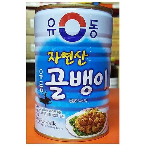 셀러허브 1 [XBK239ON_47]자연산 골뱅이캔 유동400g X24 골뱅이통조림