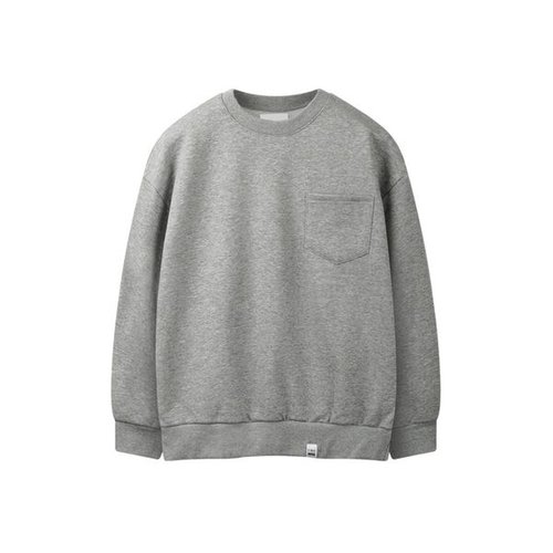 HARRISON 오버핏 기모 포켓 맨투맨 7600 ITDC1022_P345902098