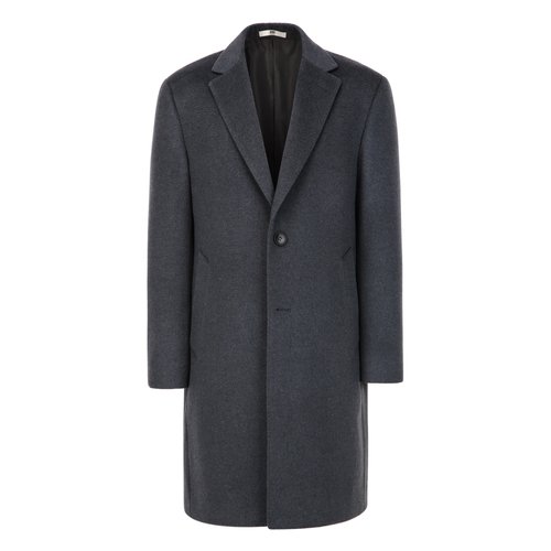 닥스맨 닥스 남성 LONDON-FIT 블루 울캐시 노치드 코트  (DMCO5D003B2)