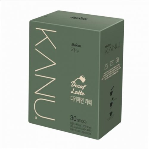 오티마트 카누 맥심 디카페인 라떼 13.5g x 30T