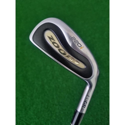 [중고] PRGR 프로기아 ZOOM 220I 4+ 23도 다이나믹골드 S400 드라이빙아이언  코드-T018139