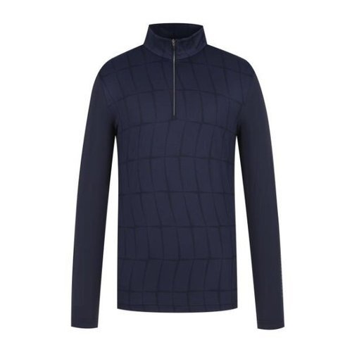 [팬텀][팬텀] 남성패턴프린트냉감소매반집업긴팔티셔츠   211D1TH010 NA