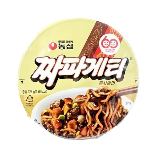 셀러허브 식품 [농심] 농심 짜파게티 큰사발 123g 8개 (33095726)