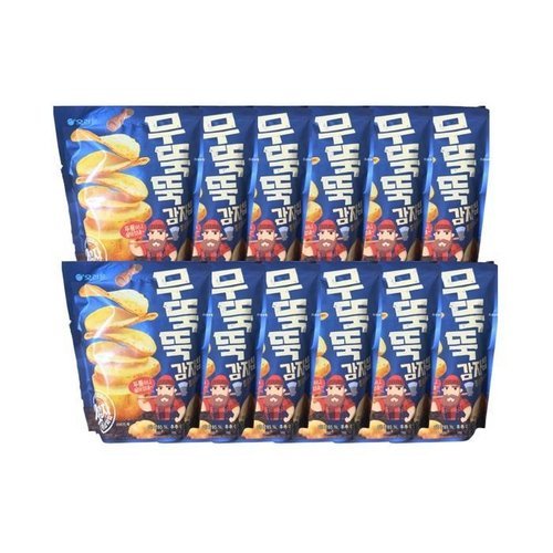 셀러허브 식품 오리온 무뚝뚝감자칩 60g x12개 대용량 과자 간식 (51036562)