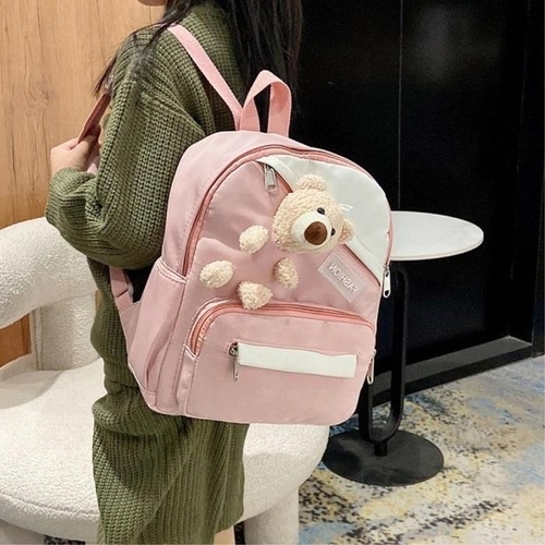 셀러허브 패션 여자 고등학생용 큐티러블리 백팩 J41167 해외여행백팩