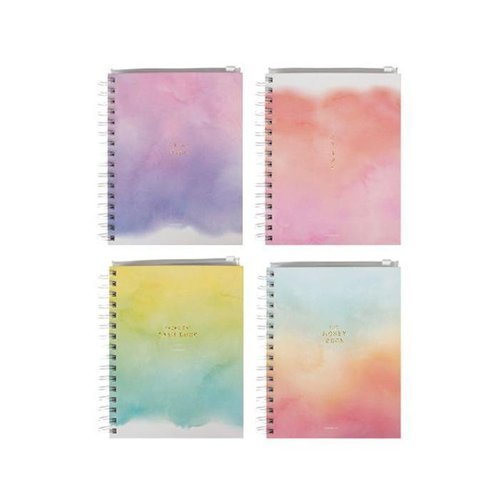 셀러허브 패션 [QMTB2EGMP_58]지출부 플래너 가계부 먼슬리노트(랜덤1개)